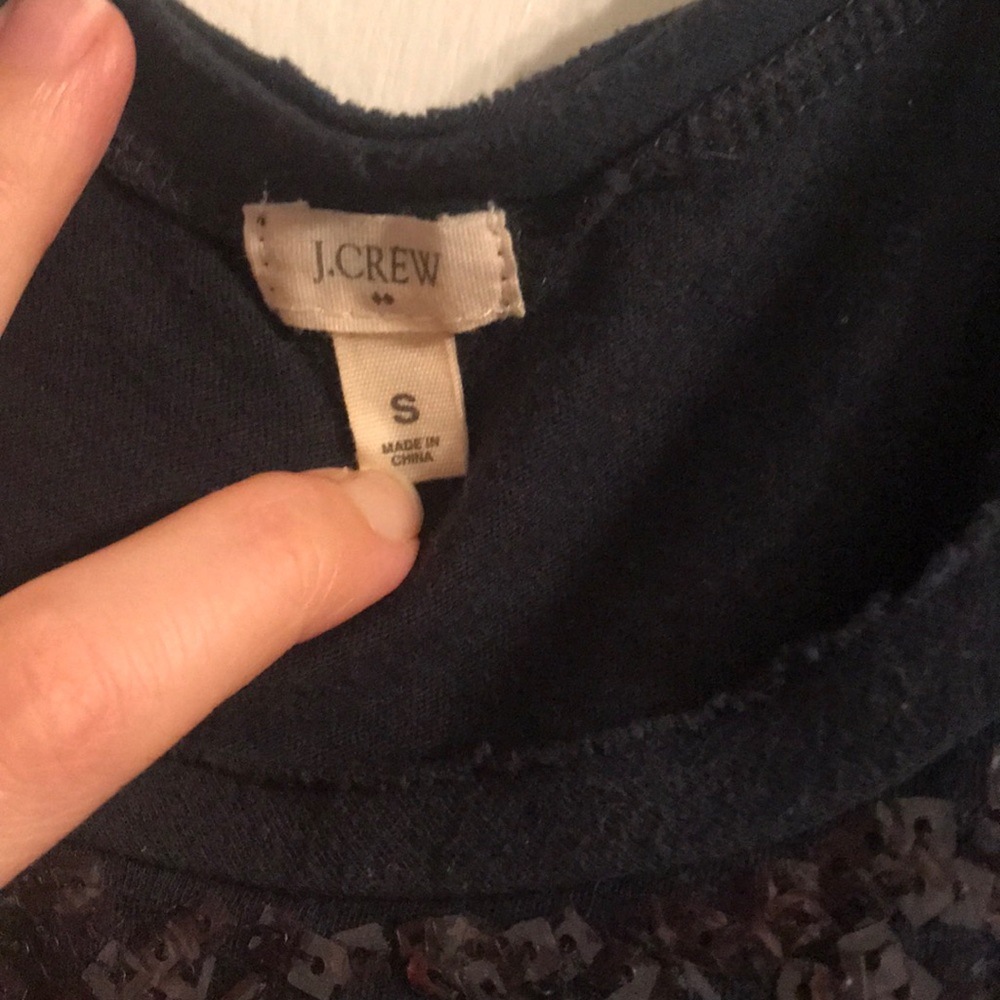 Like new J. Crew Sparkly Tank - Picture 5 of 9